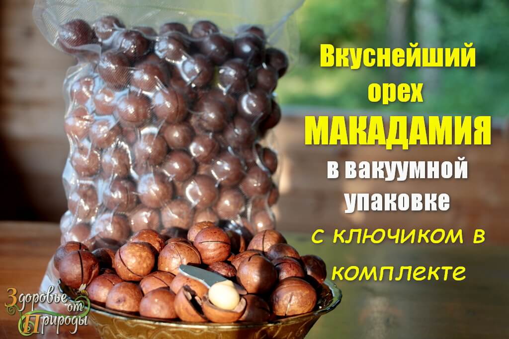 Макадамия орех купить в Москве настоящие